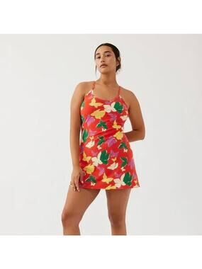 OUTDOOR VOICES Butterfly Exercise Workout Dress XXL 2X